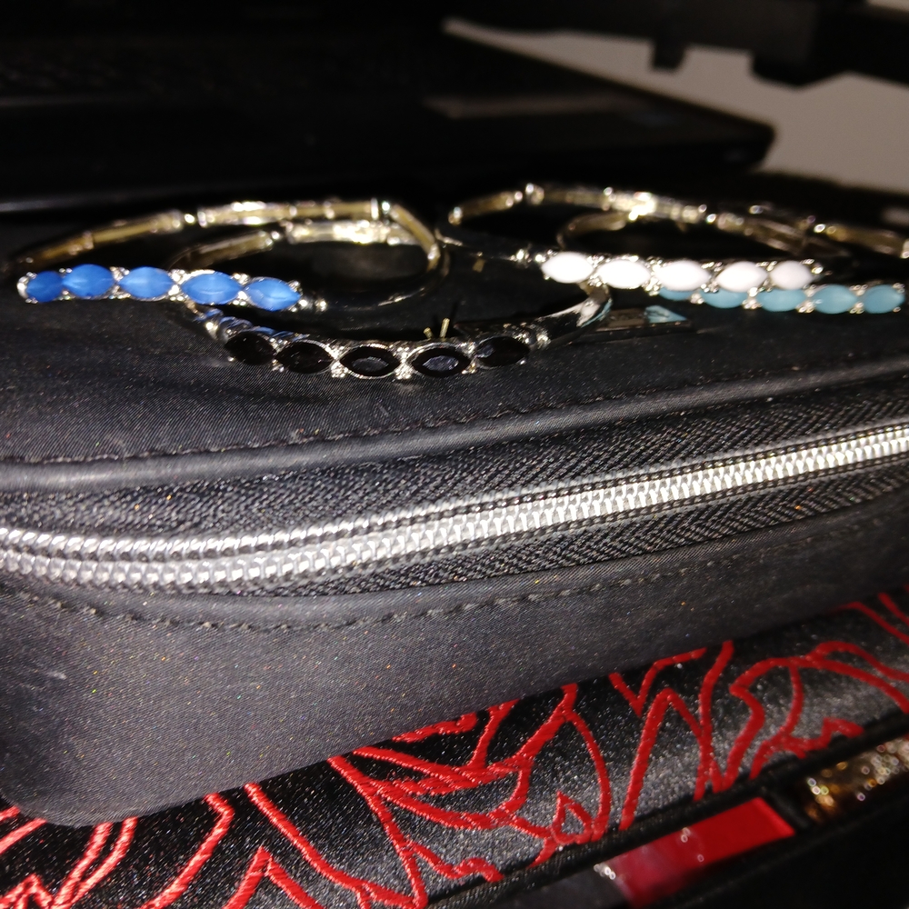 Silver Bracelets With Stretchy Bands